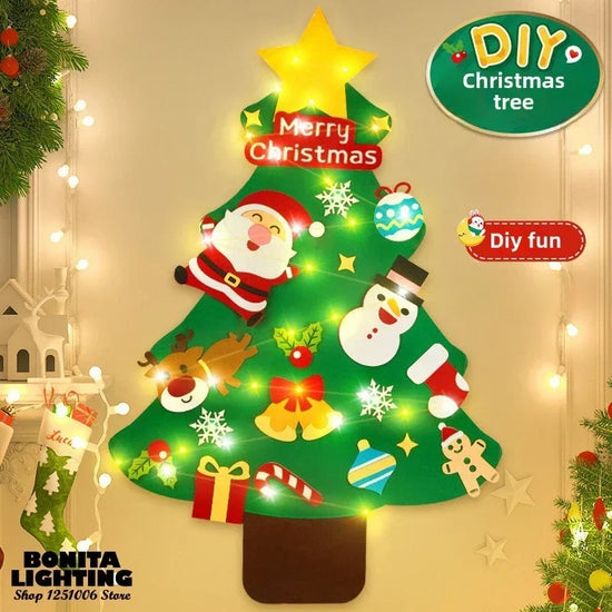 Christmas Wall Decoration Lighting Fixtures Children&