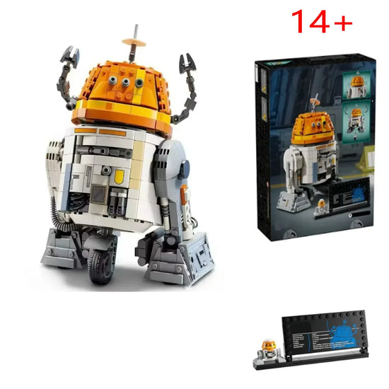 In 2025, new product 75416 robot setting model building blocks creative assembly children&