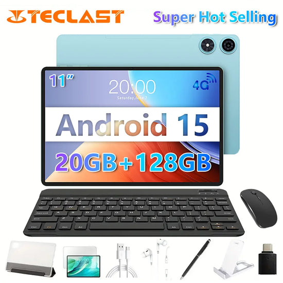 2025 Teclast P50  Tablet Android 15/unisoc T606 8-core/4GDual  8GBRAM/128GB ROM/10.92inch/1280 × 800iPS/ Type-C/8MP + 5MP ﻿