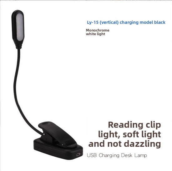 2025 New book reading light LED book light for bed reading - reading at night without harming the eyes